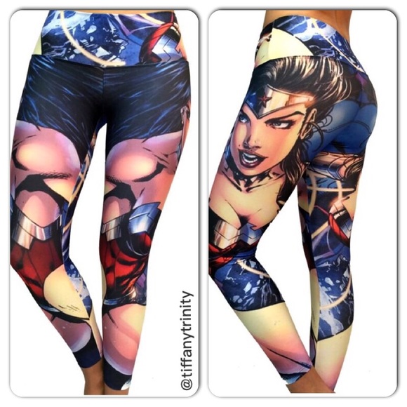 NWT Wonder Woman X Leggings! - Picture 2 of 2